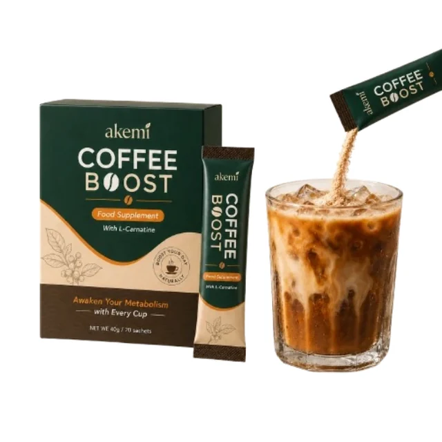 Akemi Slim Coffee Booster Schachtel, 20 Beutel