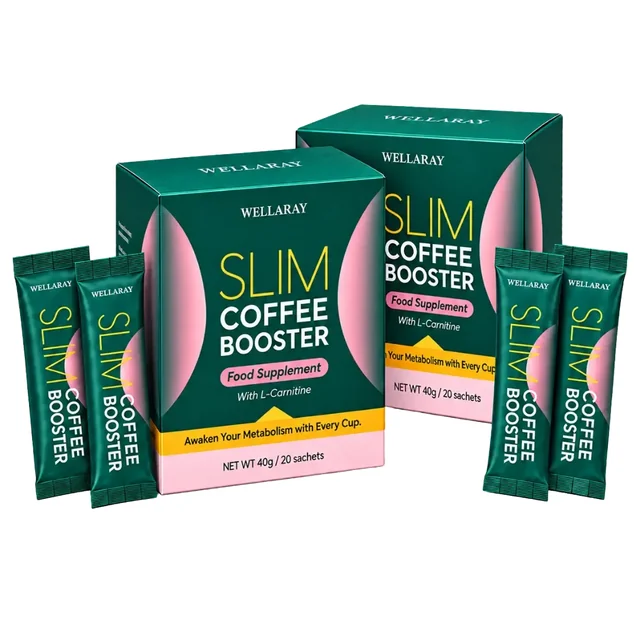 Wellaray Slim Coffee Booster Schachtel mit L-Carnitin